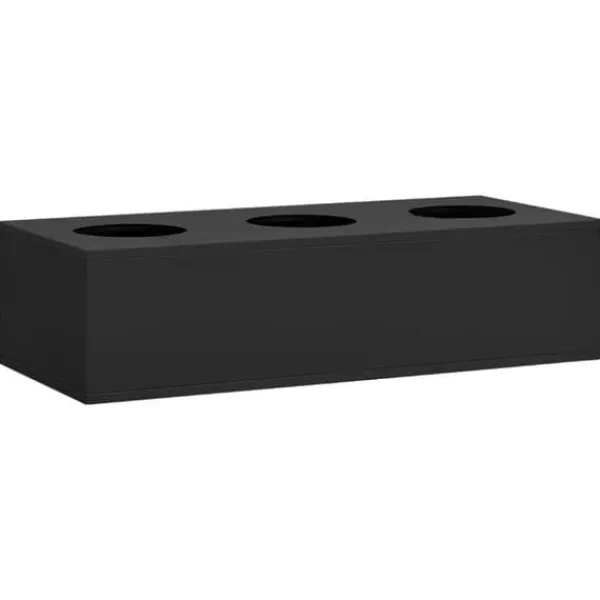 Blomlåda för kontor antracit 90x40x23 cm stål - Blomlåda - Blomlådor - Home & Living Krukor & Växtbehållare