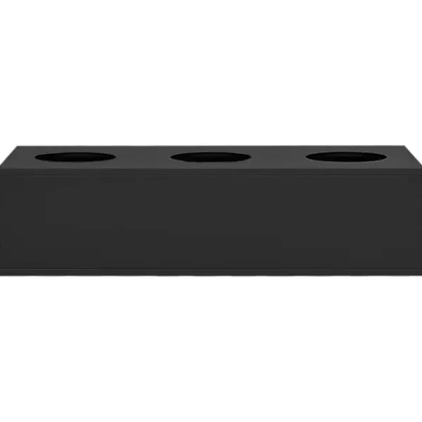 Blomlåda för kontor antracit 90x40x23 cm stål - Blomlåda - Blomlådor - Home & Living Krukor & Växtbehållare