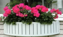New Blomlåda Ventura Funky 90cm Vit Krukor & Växtbehållare
