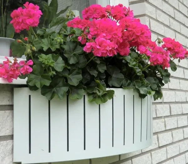 New Blomlåda Ventura Funky 90cm Vit Krukor & Växtbehållare