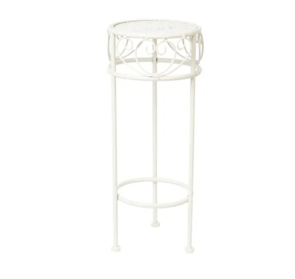Blomstativ SANDY D20xH50cm, antikvit