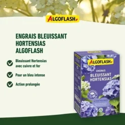 Blue Hydensias Gödselmedel - Algoflash Naturasol Naturasol - Utökad åtgärd 800g Gödningsmedel