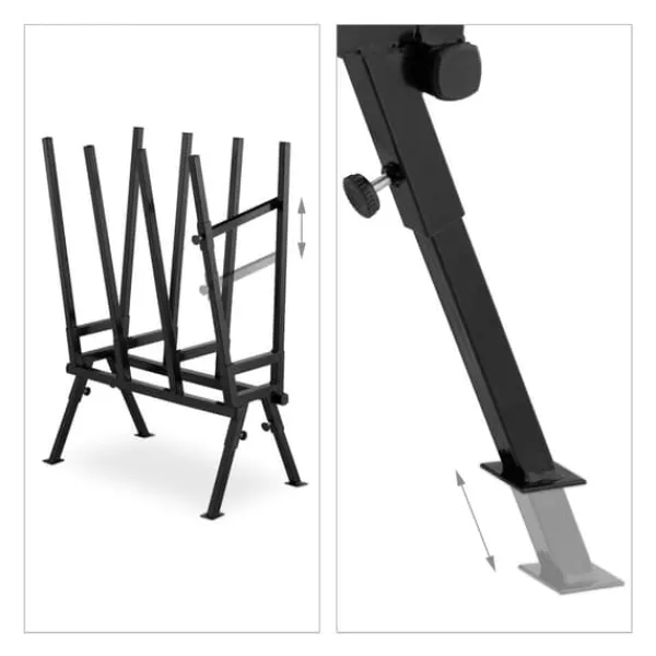 Online Bock, 112x77.5x50 cm, Svart Tillbehör Till Vedeldade Kaminer & Öppna Spisar