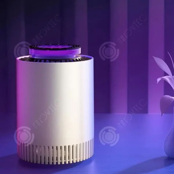 Online Bordslampa LUNAVO Uppladdningsbar USB Myggfälla 5W myggavvisande Vit Lämplig för inomhusbruk Insektsmedel & Djuravvisande Medel