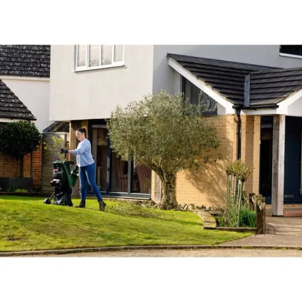 Clearance Bosch Home and Garden UniversalShredder solo Sladdlös dokumentförstörare Batteri Kompostering