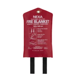 Brandfilt silikon 120x120 cm