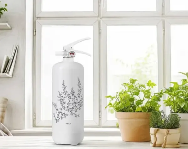 Outlet Brandsläckare NEXA 2kg Linné vit 13A Brandsläckare