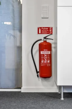 Online Brandsläckare NEXA 6kg pulver röd 43A Brandsläckare