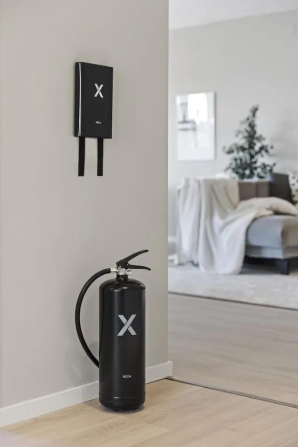 Brandsläckare NEXA 6kg pulver svart 43A