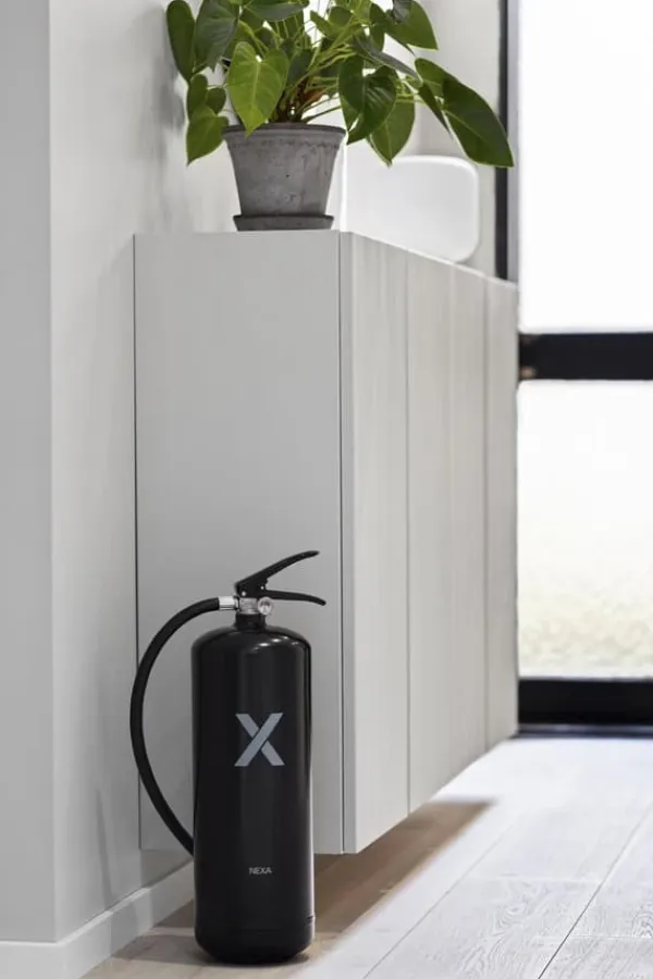 Brandsläckare NEXA 6kg pulver svart 43A