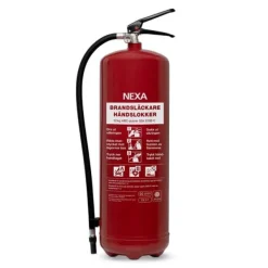 Online Brandsläckare NEXA 12kg pulver röd 55A Brandsläckare