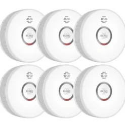 Discount Brandvarnare - ELRO - Pro PS4910 - Automatisk självtilltest - 10 års livslängd - Trådlös Rök- & Koloxiddetektorer