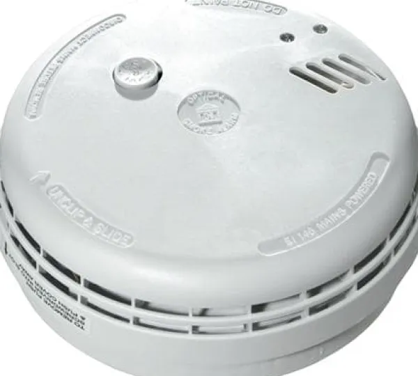 Brandvarnare Optisk Ei-146 230V - 9V Bat.