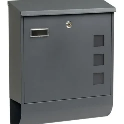 Discount Brevinkast - RICHTER - BK.703.ARG.AM - Stål - Väggmonterad - Antracit Postlådor & Brevlådor