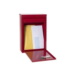 Discount Brevlåda - ARREGUI - Zaguán E5756 - Galvaniserat Stål - Röd - Enstaka Postlådor & Brevlådor
