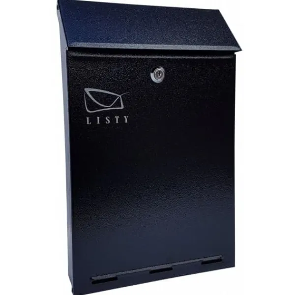 New BREVLÅDA C-4 SVART - SKL C4 663 Postlådor & Brevlådor