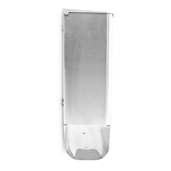 Brevlåda, rostfritt stål, 40x35x14 cm, silver
