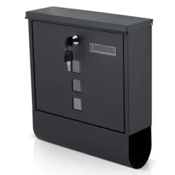 Humberg Brevlåda 34x30,5x10 cm antracit HM-861