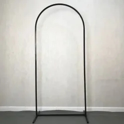 Clearance Bröllopsbåge, Anpassningsbara Mått, Flera Färgval,W0.8m H1.8m(70.8in), svart Valvbågar, Spaljéer, Bersåer & Pergolor