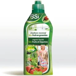 Online BSI - Organiskt gödselmedel - Flytande - För frukt och grönsaker - Stimulerar tillväxt och tillväxt - Med spårämnen 1L - UAB Gödningsmedel