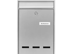 Sale Burg Wächter 61020 POCKET 5871 SI brevlåda stål Silver Silver Silver Key Lock Postlådor & Brevlådor