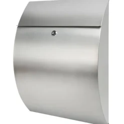 Best Burg Wächter 38670 RIVIERA 3835 NI Brevlåda Silver Rostfritt stål Nyckel Postlådor & Brevlådor