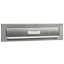 Best Burg Wächter 791Ni Porta Inkastskydd Rostfritt stål Nickel Postlådor & Brevlådor