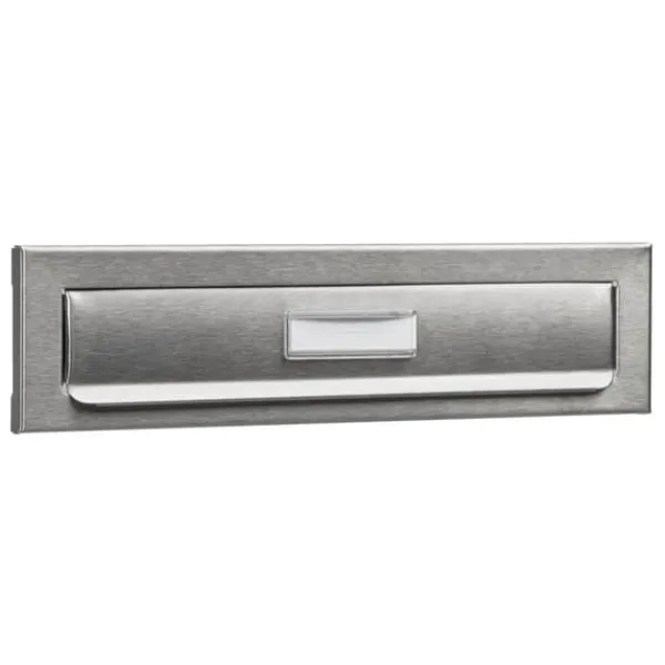 Best Burg Wächter 791Ni Porta Inkastskydd Rostfritt stål Nickel Postlådor & Brevlådor