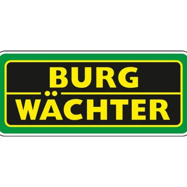 Burg Wächter Nyckelskåp Quad 6204/10 Ni 33520 Antal hakar 10 Rostfritt stål, Svart