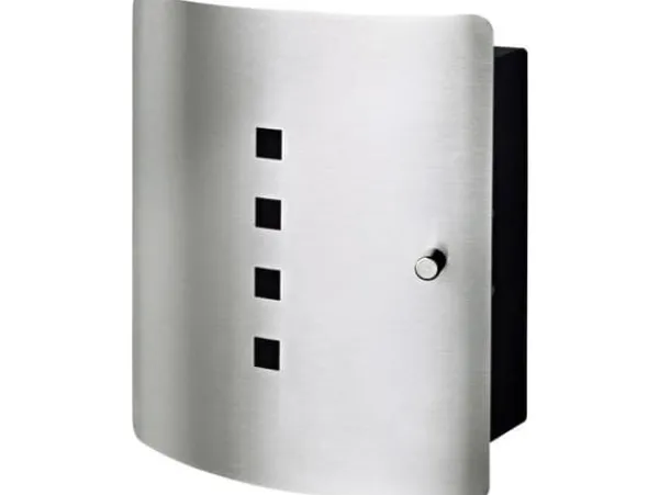 Sale Burg Wächter Nyckelskåp Quad 6204/10 Ni 33520 Antal krokar 10 Rostfritt stål, svart Postlådor & Brevlådor