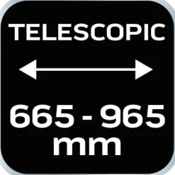 Clearance Bypass-sekatör 665 mm, räckvidd upp till 42 mm, växel, teleskophandtag Trädgårdsverktyg