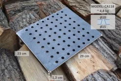 Outlet CA118 - 29 x 23 cm Tillbehör Till Vedeldade Kaminer & Öppna Spisar