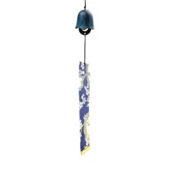 Cast Iron Wind Toy - Blå liljekonvalj