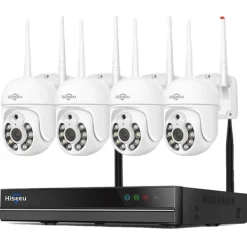 16CH NVR säkerhetssystem, 5MP hög upplösning, IP66 vattentålig,3T(utomhus sport), EU-plugg, 16CH NVR 5MP 4 Cas