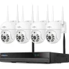 Online 16CH NVR säkerhetssystem, 5MP hög upplösning, IP66 vattentålig,16CH NVR 3MP 4 Cas, EU-kontakt, 1T Säkerhetsmonitorer & Videokameror