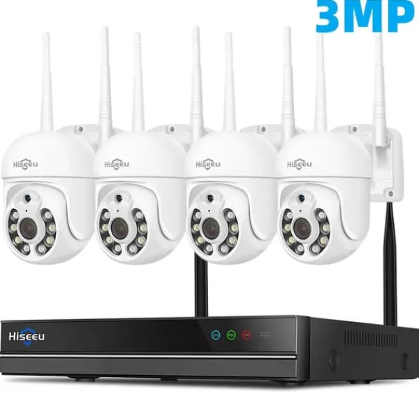Online 16CH NVR säkerhetssystem, 5MP hög upplösning, IP66 vattentålig,16CH NVR 3MP 4 Cas, EU-kontakt, 1T Säkerhetsmonitorer & Videokameror