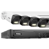 Online 8CH Övervakningskamerasystem, 12MP Upplösning, Smart Mänsklig och Fordonsdetektering,8CH 4Pcs Kamera-b, 4T Säkerhetsmonitorer & Videokameror
