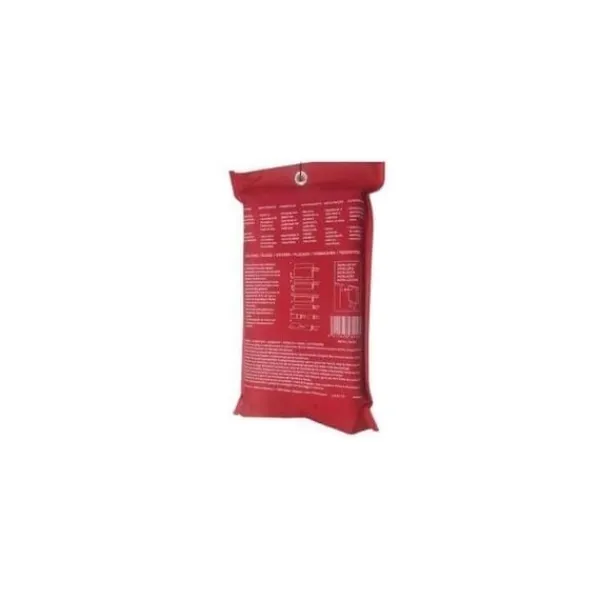 Sale CHACON Brandfilt - Glasfiber - 120 cm - Röd Brandfilt