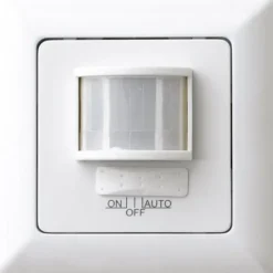 Outlet CHACON rörelsedetektor - 120° detekteringsområde - Justerbar ljusstyrka Rörelsedetektorer