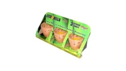 New Citronella Terrakottakrukor Set med 3 Insektsmedel & Djuravvisande Medel