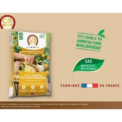 Best Citrus- och medelhavsväxter Jord - BRUNT GULD - OBRTAGR6U - 6L - Olivträd Palmer och cycas Jord & Sand