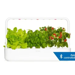 Click & Grow - Smart Garden 9 Pro startpaket (Färg: Vit) (SG9S1UNI-BT) Kit För Växt- & Örtplantering