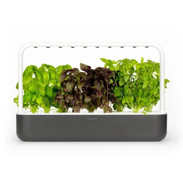 Click & Grow - Smart Garden 9 startpaket (Färg: Mörkgrå) (SG9S8UNI)