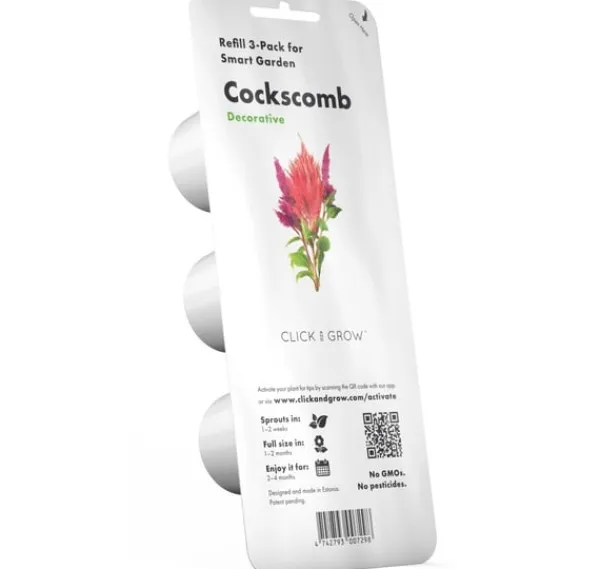 Best Click & Grow Smart Garden refill Cockscomb 3st Blommor