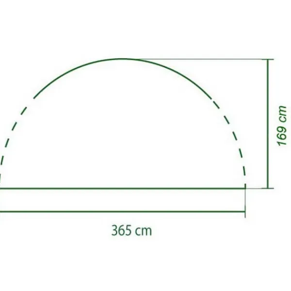 Coleman Door Event Shelter Grå 365 x 365 cm