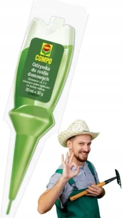 New Compo Näringsämne för gröna krukväxter 30ml Multiingrediens Gödningsmedel