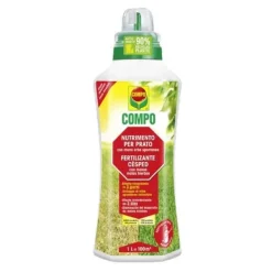Discount COMPO NUTRITION VÄTSKA FÖR GRÄSMATTA MINDRE SPIONTANVÄXTER 1LT Gödningsmedel