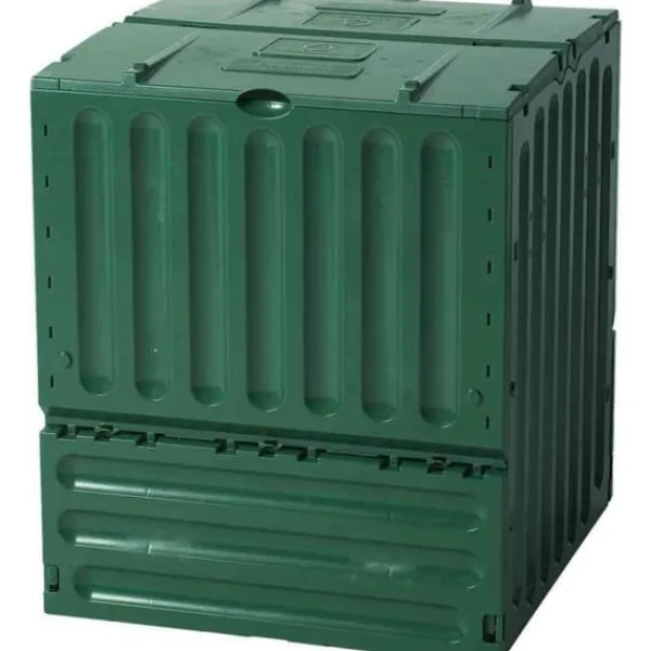 COMPOSTER GRÖN 600 LITER VERDEMAX TRÄDGÅRD GAMLA KOMPOSTERING
