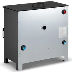 Best CV Vedspis - stål - fristående - 26kw Vedeldade Kaminer