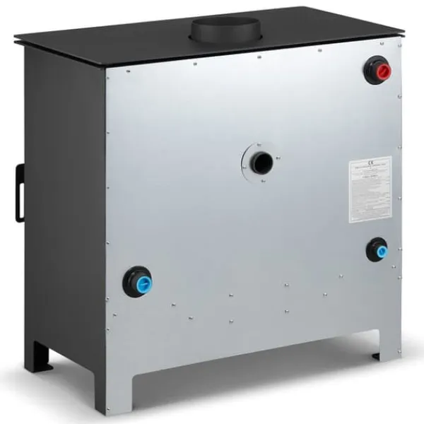 Best CV Vedspis - stål - fristående - 26kw Vedeldade Kaminer